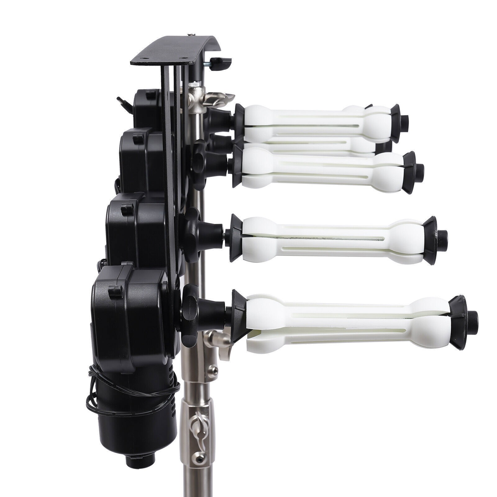 Motorized 6-Roller Backdrop Support System Wall Mount Photo Video w/ Remote NEW
