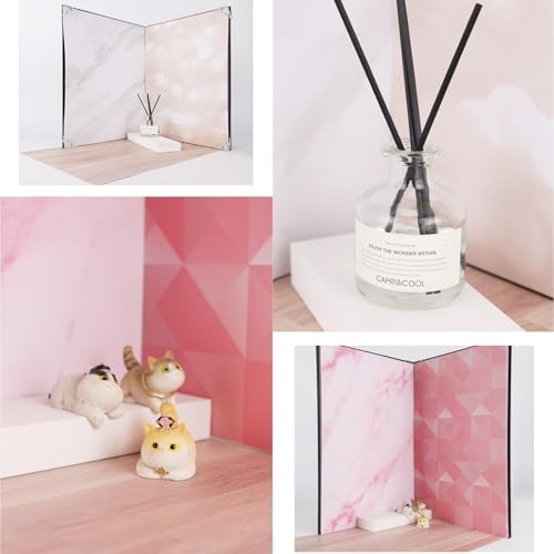 Product Photography Backdrops, 8PCS 16Patterns Small Photo Backdrop Board, ugc