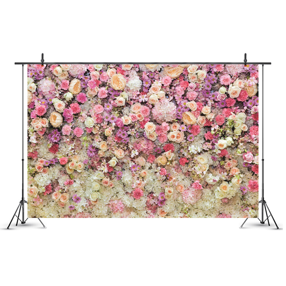 Flower Wall Floral Photography Background Photo Backdrop for Wedding Party Decor
