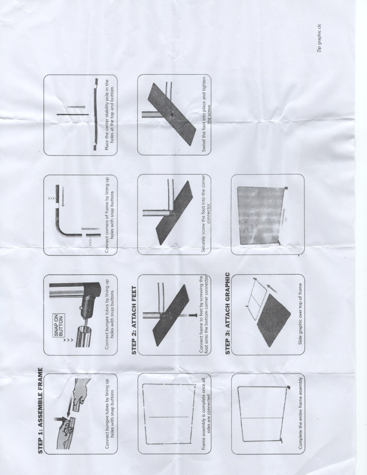 8′ x 8′ Backdrop Frame, Photography, Banners, Backdrops, etc.