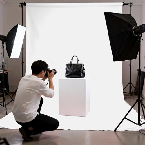 Backdrop for Photoshoot, 5FTx7FT | Photo Backdrop for Photography 5x7ft White