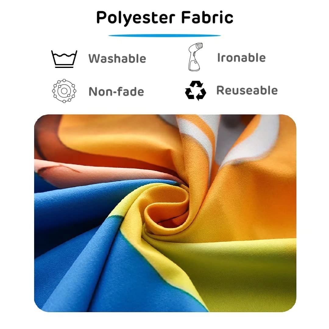 Fabric News Studio Backdrop for Virtual Media, TV Show Background, YouTube Photo