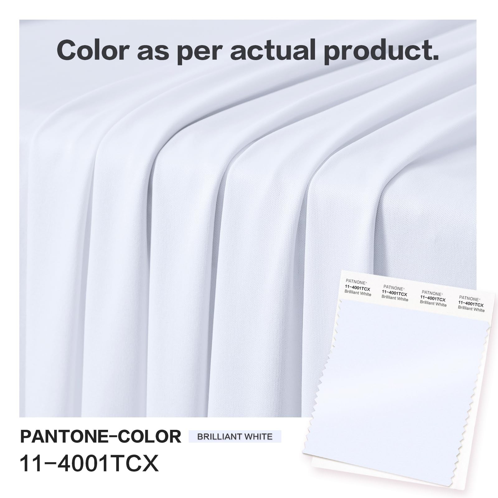 10ft×12ft White Backdrop Curtain for Wedding Parties, 2 Panels Wrinkle Free P…