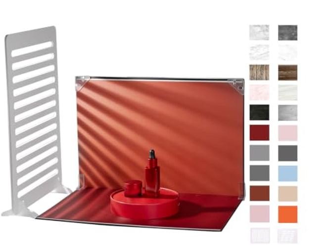 10Pcs 20Patterns Product Photography Backdrops Kit, Photo Backdrop Board with