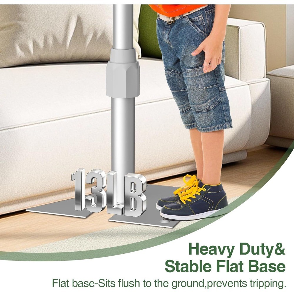 Adjustable Pipe and Drape Backdrop Stand Kit 10ft Wide 8.9ft Tall Heavy Duty