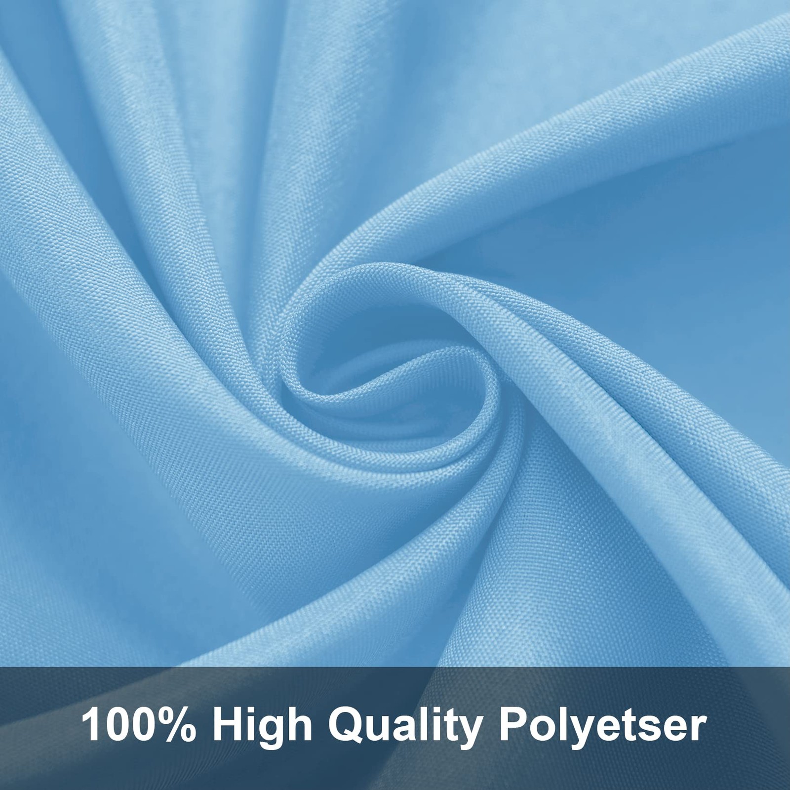 6X9 FT Light Blue Backdrop Background for Photography,Polyester Backdrop Curt…
