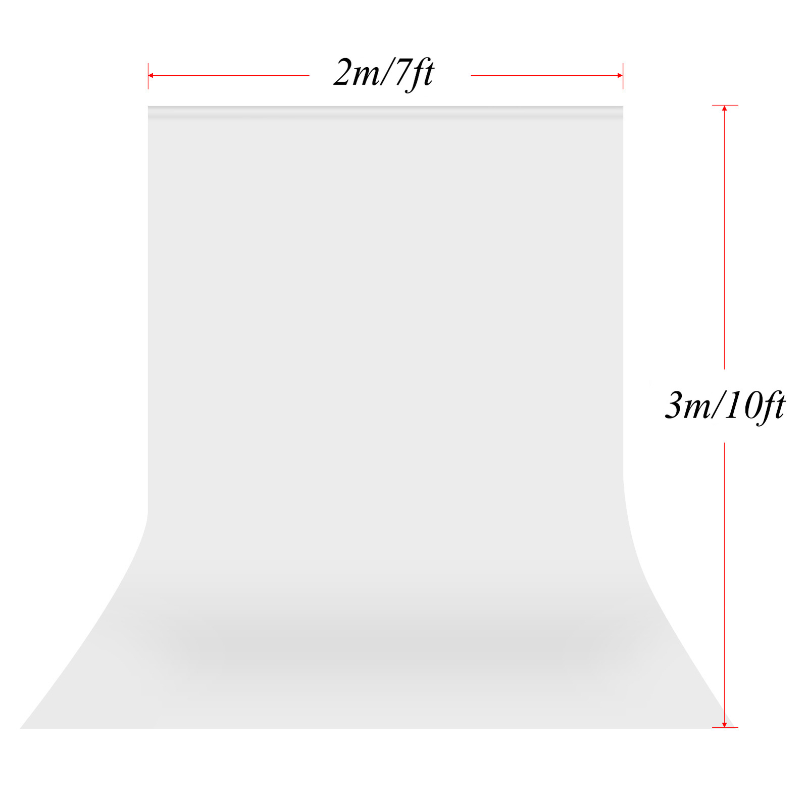 2 * 3 meters/ 7 * 10 feet Photography Background Screen P5I8