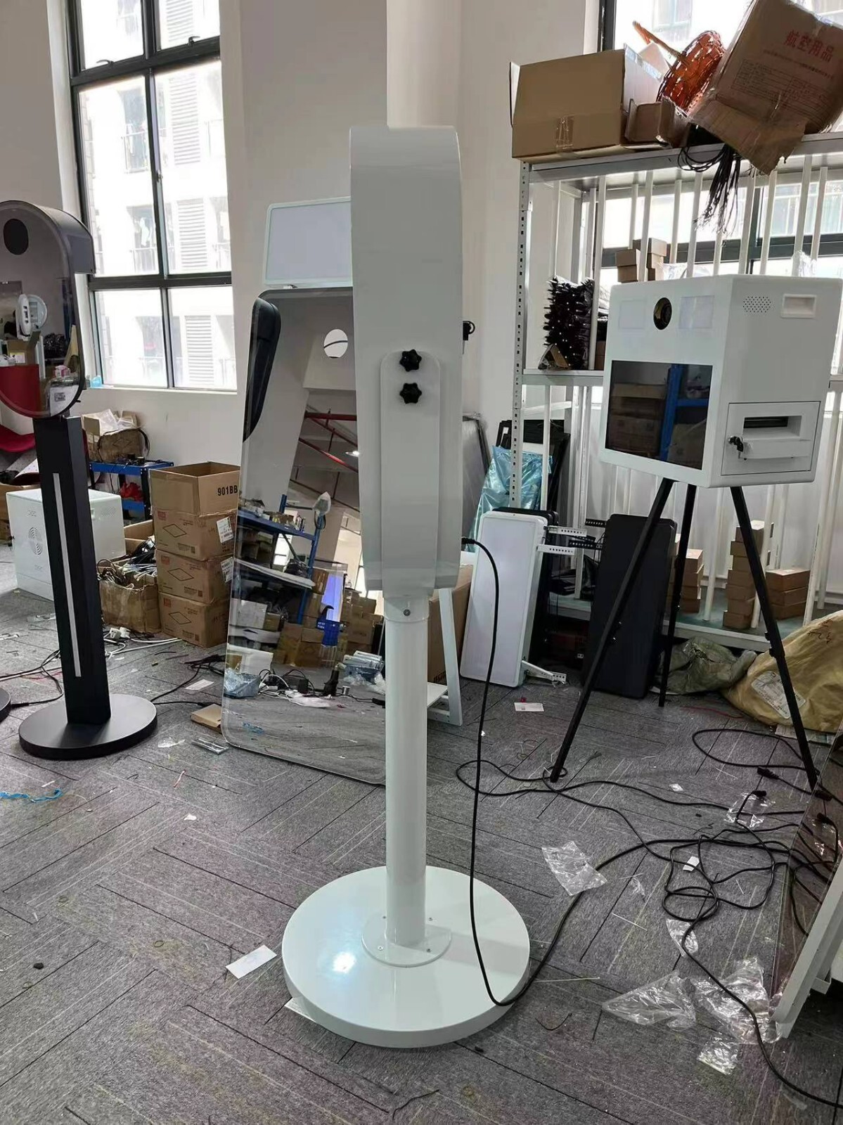 19” Portable Selfie Photobooth with Flight Case & All Accessories Tiktok Insta