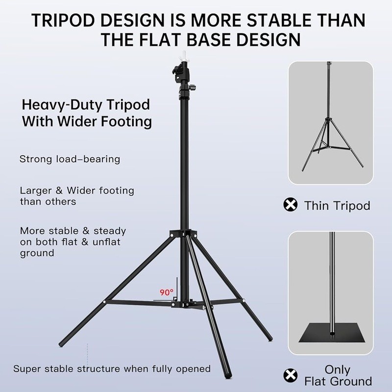 8.5 x 10 FT Photo Backdrop Stand Kit Adjustable Background Holder Support System