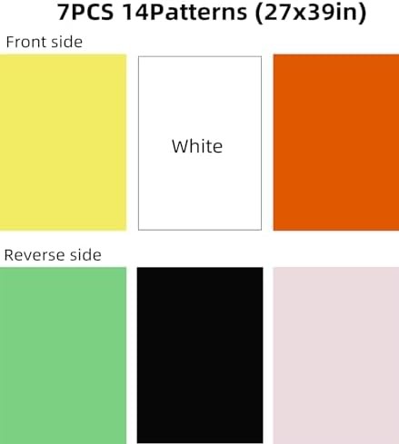 39x27in Product Photography Backdrops with Stand 7PCS 14Patterns Reusable Flat L