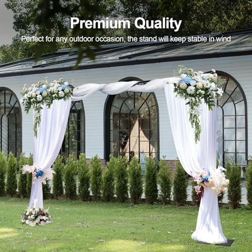 EMART Heavy Duty Backdrop Stand 10×10 ft Pipe and Drape