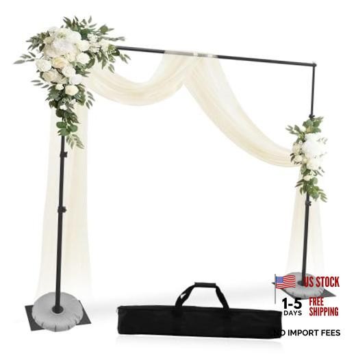 Backdrop Stand Kit – 10ft x 8.5ft Adjustable Photo Background Stand Support