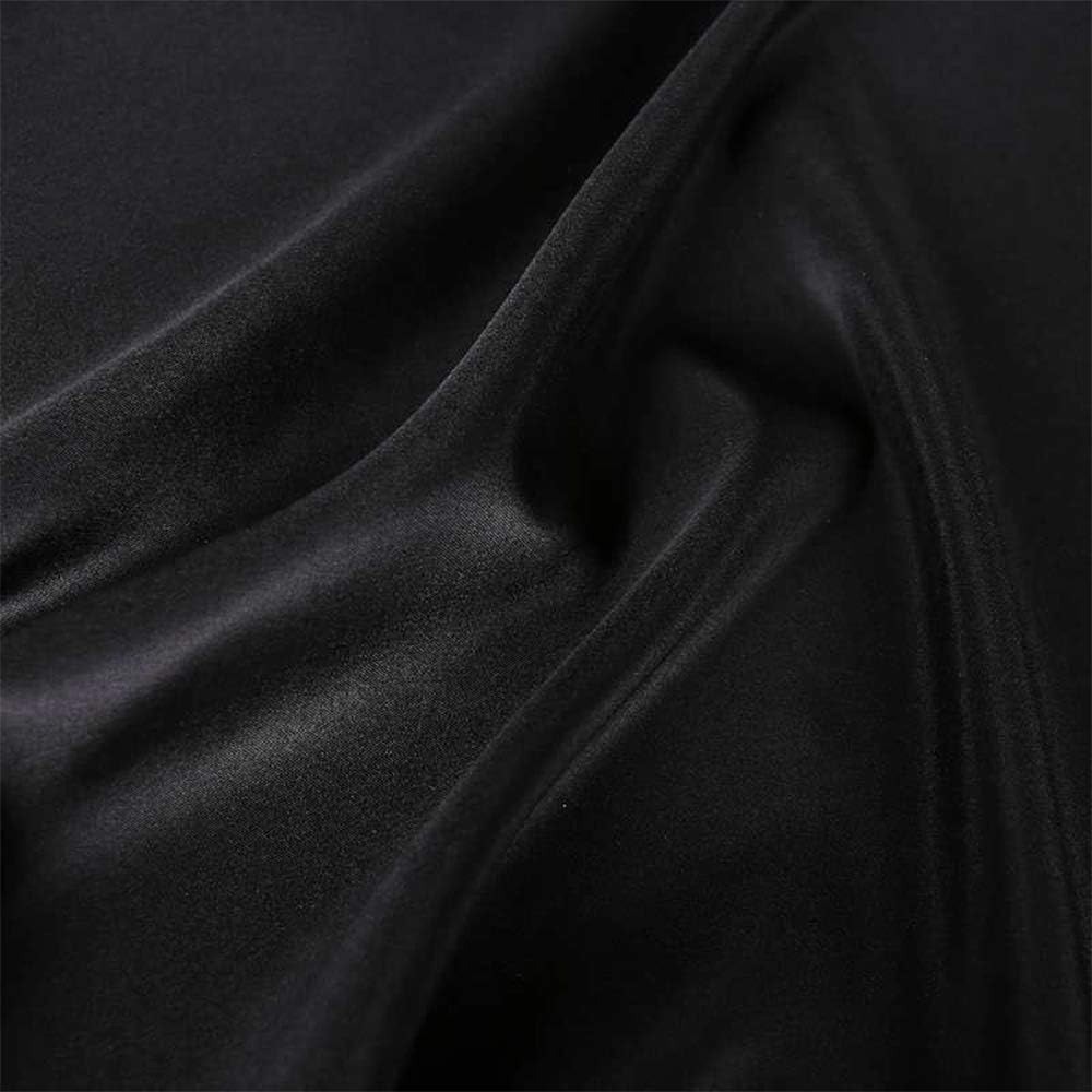 GFCC 8FTx10FT Black Photography Backdrop for Photo Booth & Video Recording