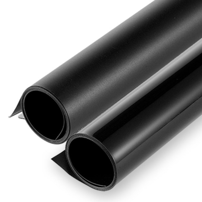 Selens Photography Backdrop Matte Smooth PVC Background 60x130cm 24x52inch Black