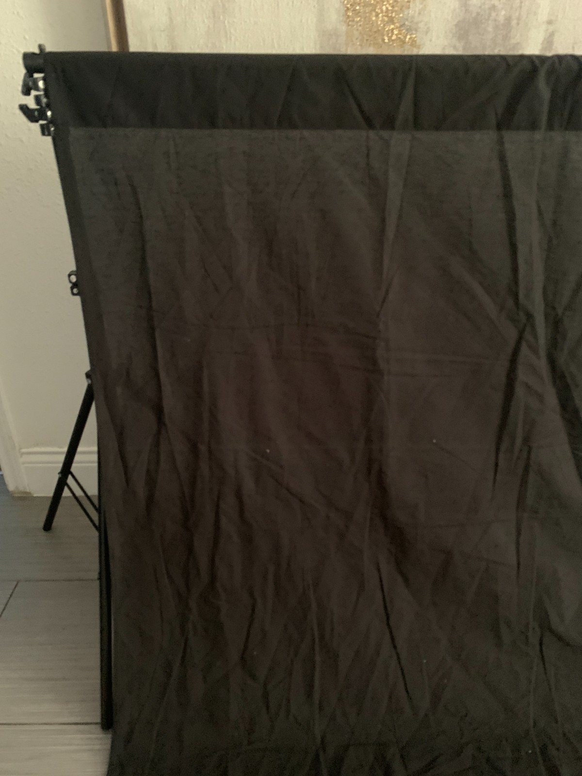 Photo Background Support System with 8.5 x 10ft Backdrop Stand Kit, 100% Whit…
