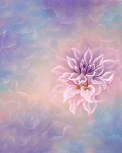 Flower 10’x20′ Muslin 100% Airbrush Painted Photo Backdrop Background 46-542