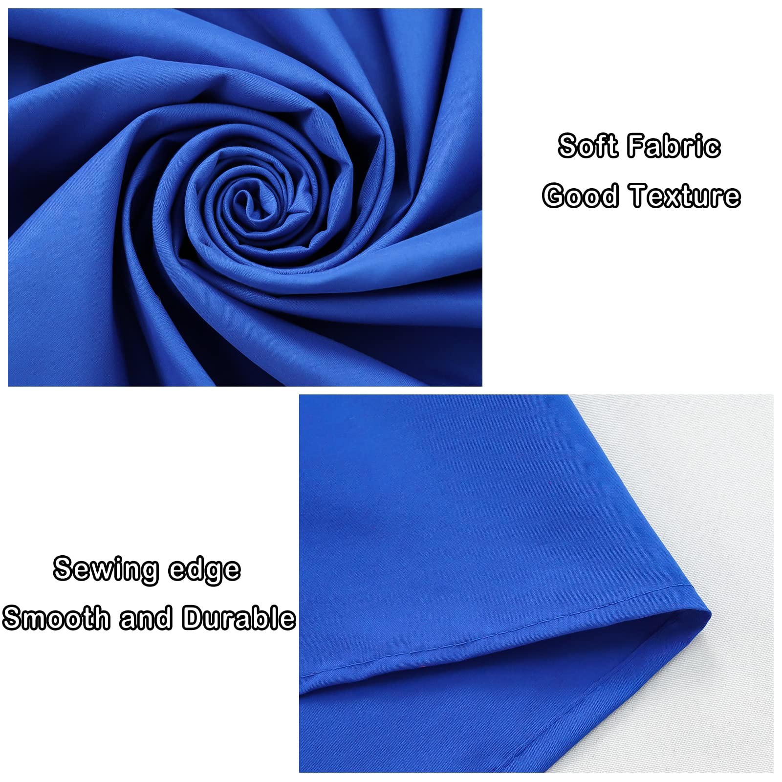 10x10FT Royal Blue Backdrop Curtains for Parties – Blue Party Backdrops for B…