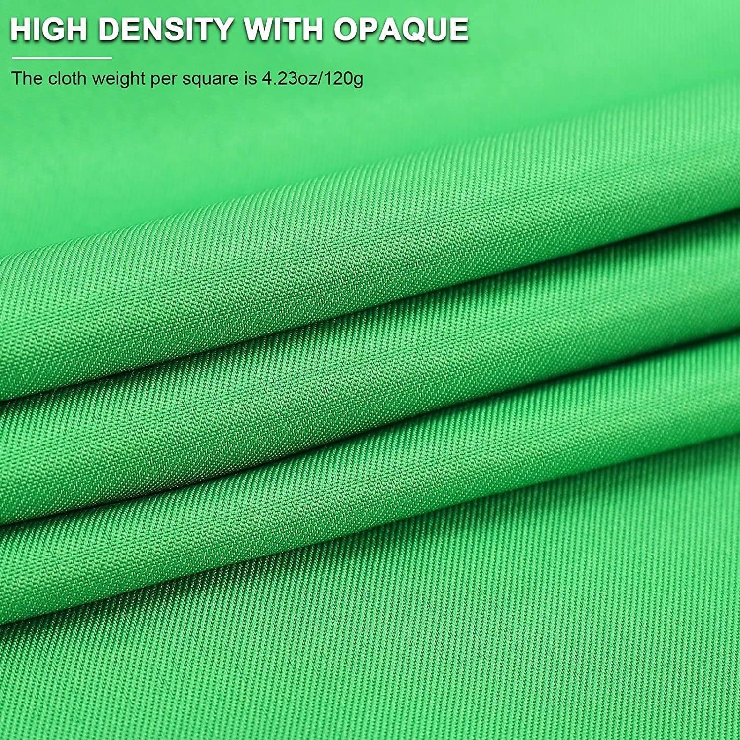 10 X 7 FT Large Green Screen Backdrop for Photography GreenScreen Background