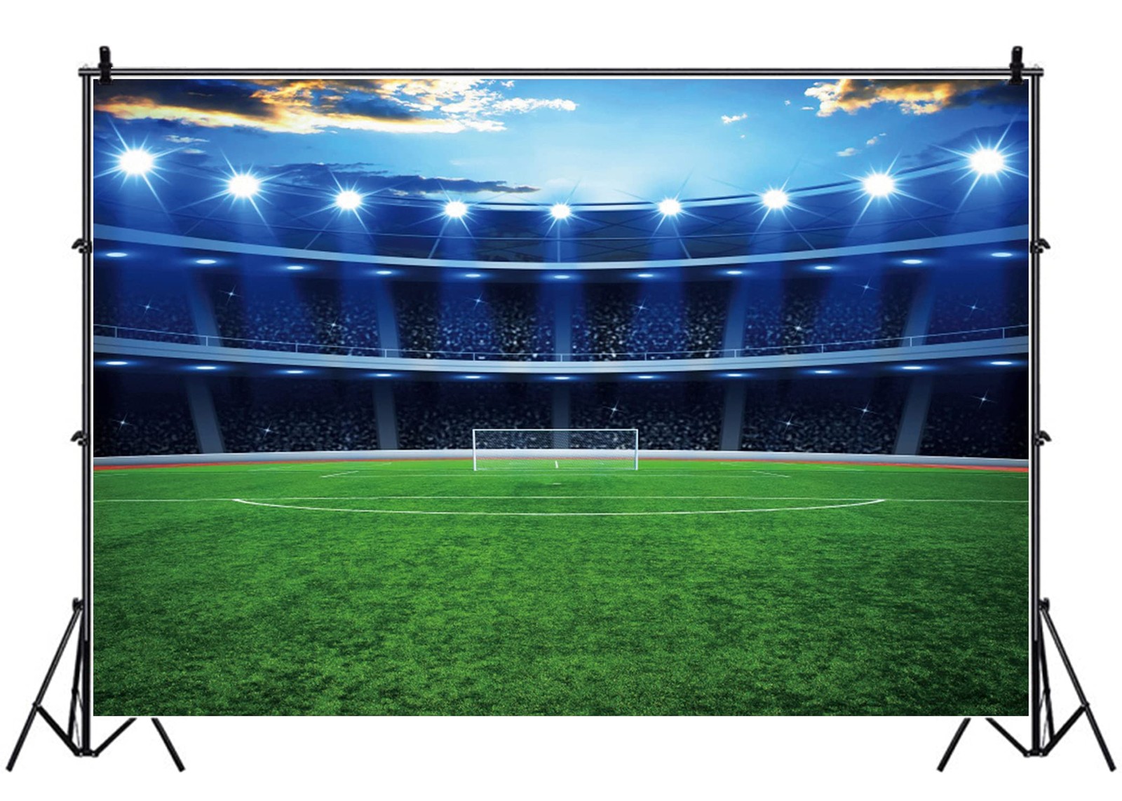 Yeele 10x8ft Football Stadium Backdrop Boys Themed Birthday Party Banner Deco…