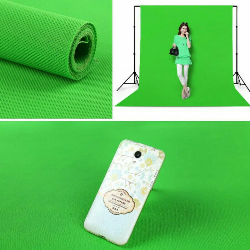 Photography Backdrop Cloth Non-woven Background Green Screen Thick Size 2x2m