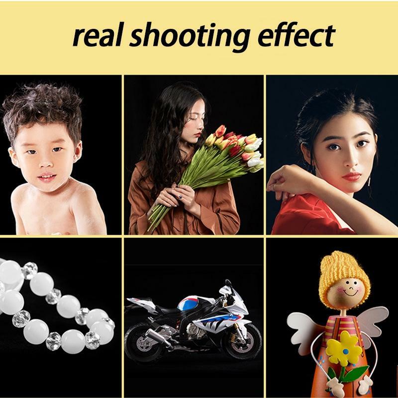 Non-Reflective Black Photography Background Light Absorbing Cloth Photo Studio