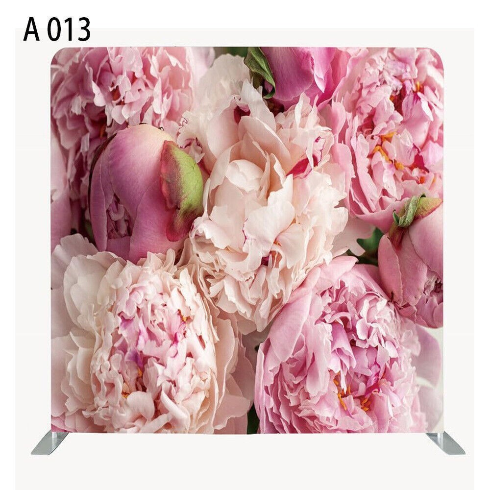Christmas Photo Backdrop with Sturdy Stand (Custom Image Available) for Parties