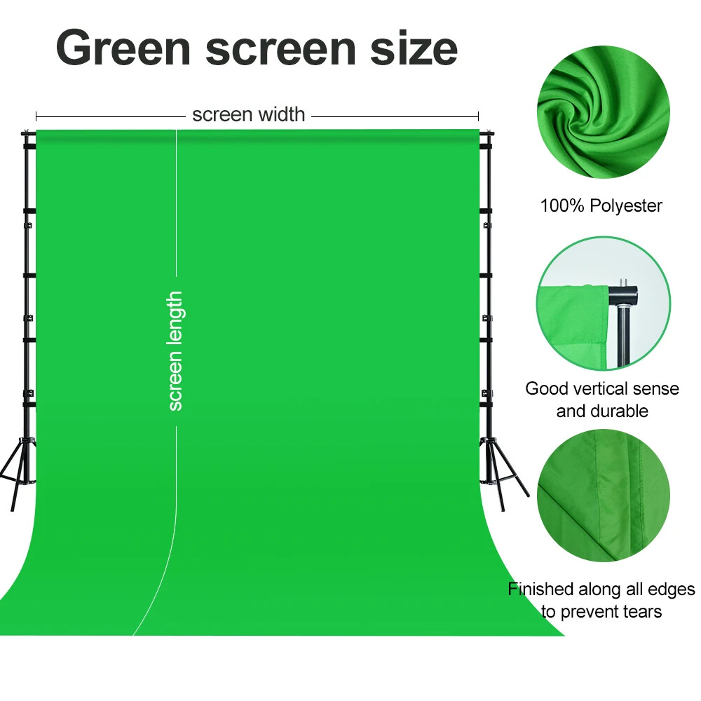 Background For Photography Backdrops Chroma Key White/Black/Blue/Green Screen