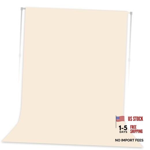 Photography Backdrop for Photoshoot, Fabric, 7×10 FT | Versatile 7X10 FT Cream