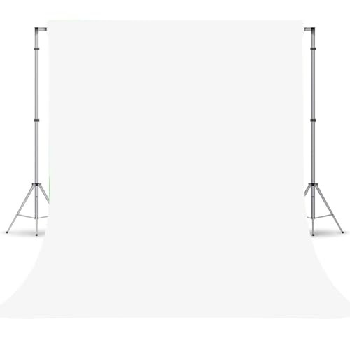 Photography Backdrop for Photoshoot, Photo Backdrop Curtain, 5×7 FT White