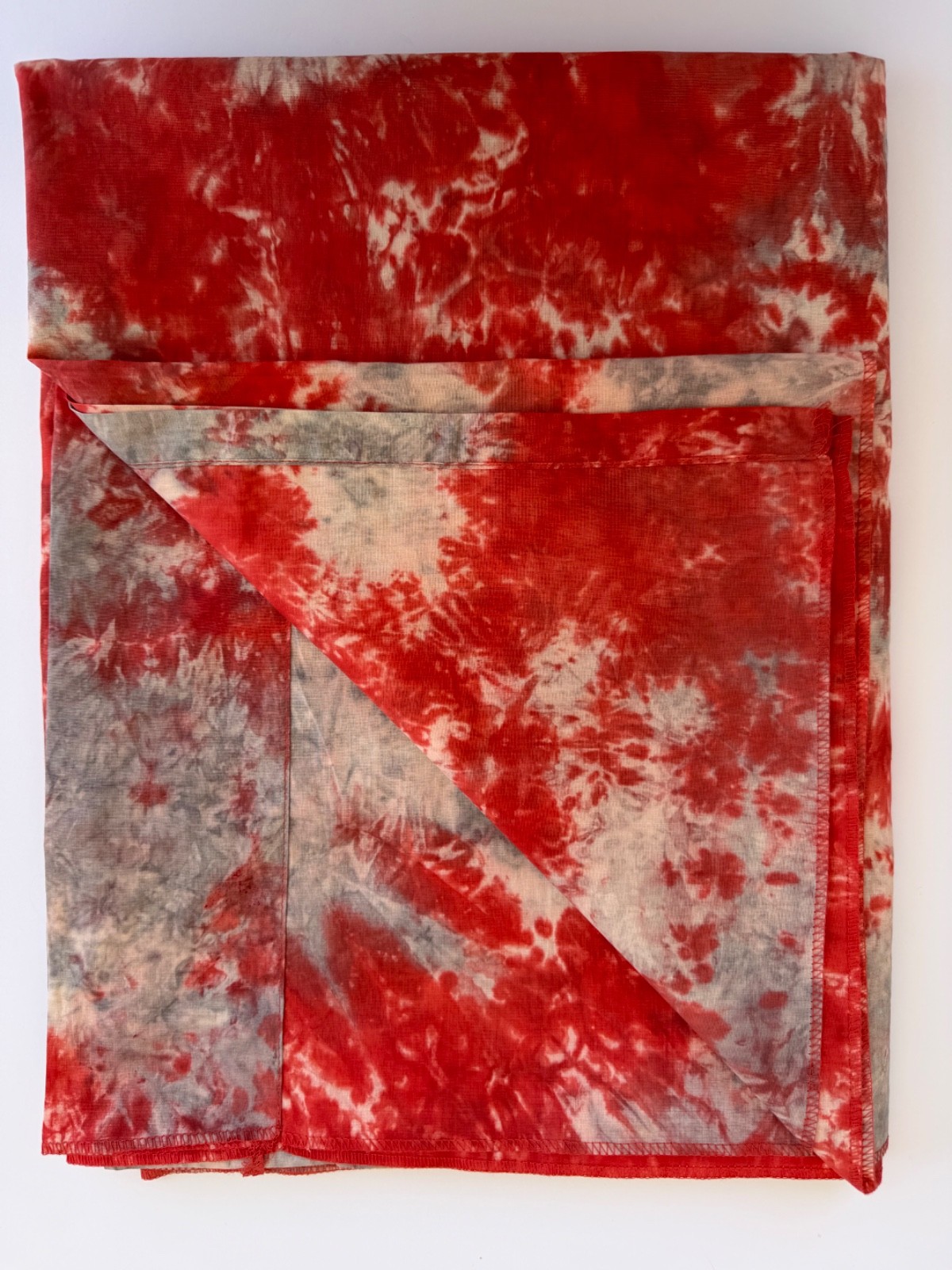 6×9 ft Red & Gray Abstract Backdrop Dyed Background Photography Backdrop Cotton