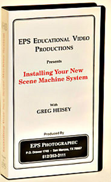 EPS Virtual Background Scene Machine 2100 Instructional Video Tape VHS Used