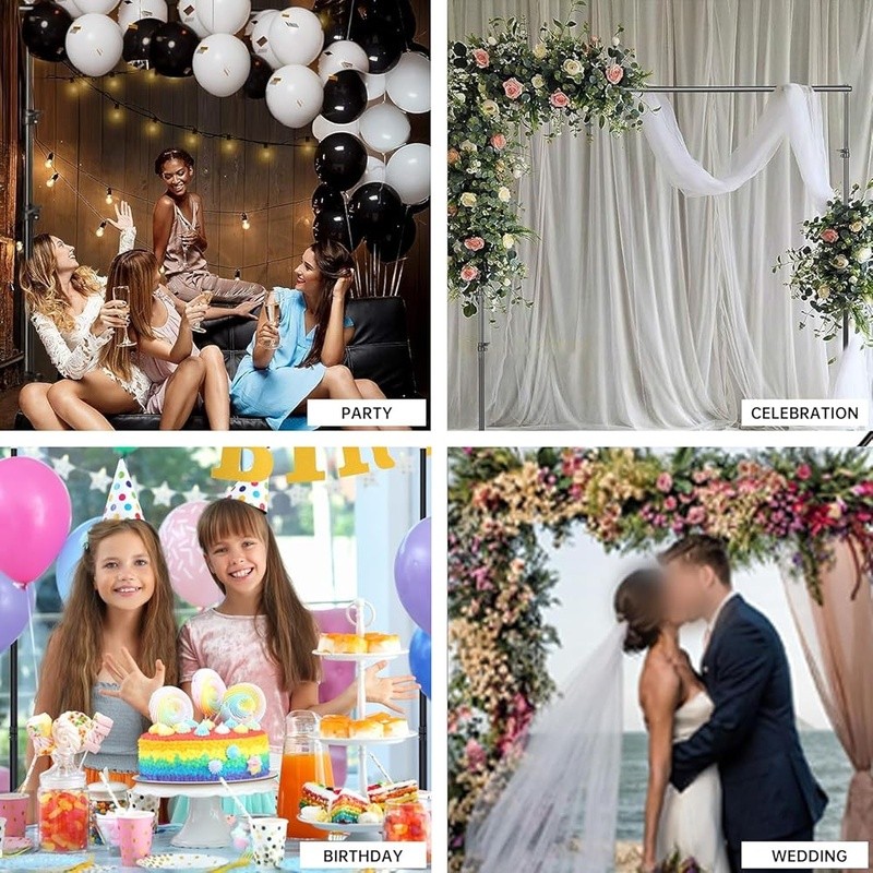 8.5 x 10 FT Photo Backdrop Stand Kit Adjustable Background Holder Support System