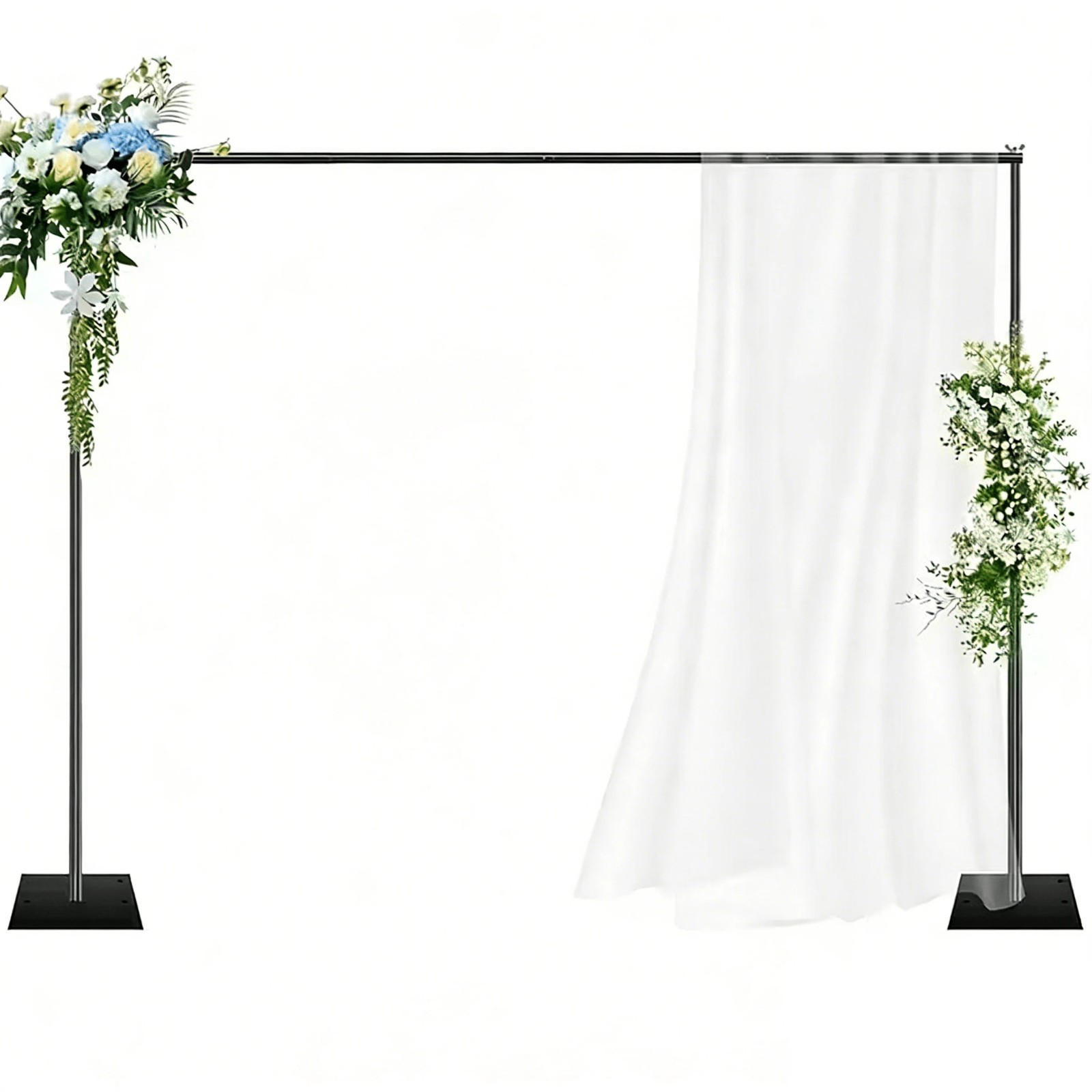10×6.5ft Photo Backdrop Stand, Adjustable Projector Screen Support