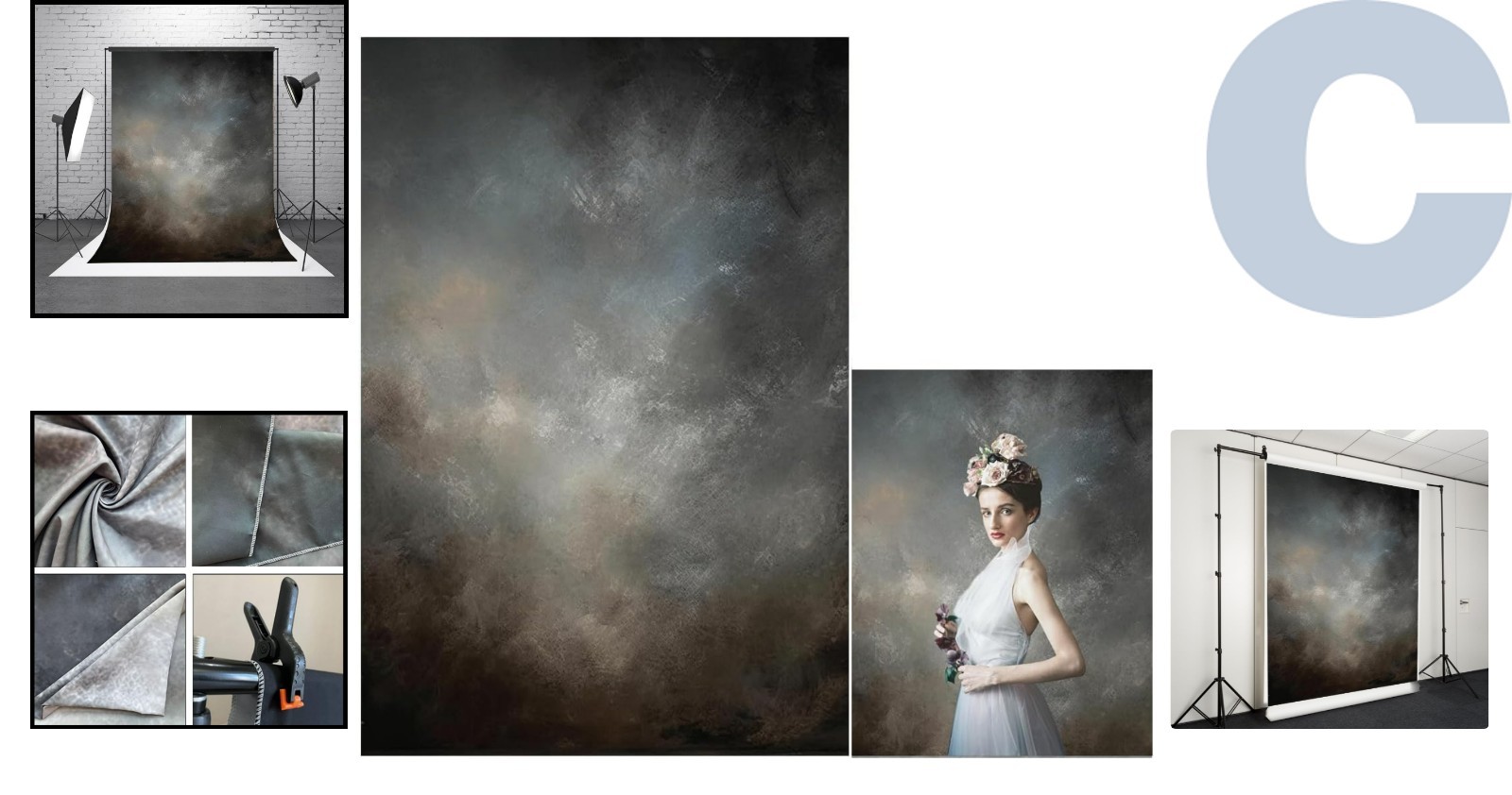 Machine Washable 5x7ft Bright Abstract Backdrop for Versatile Event Photography
