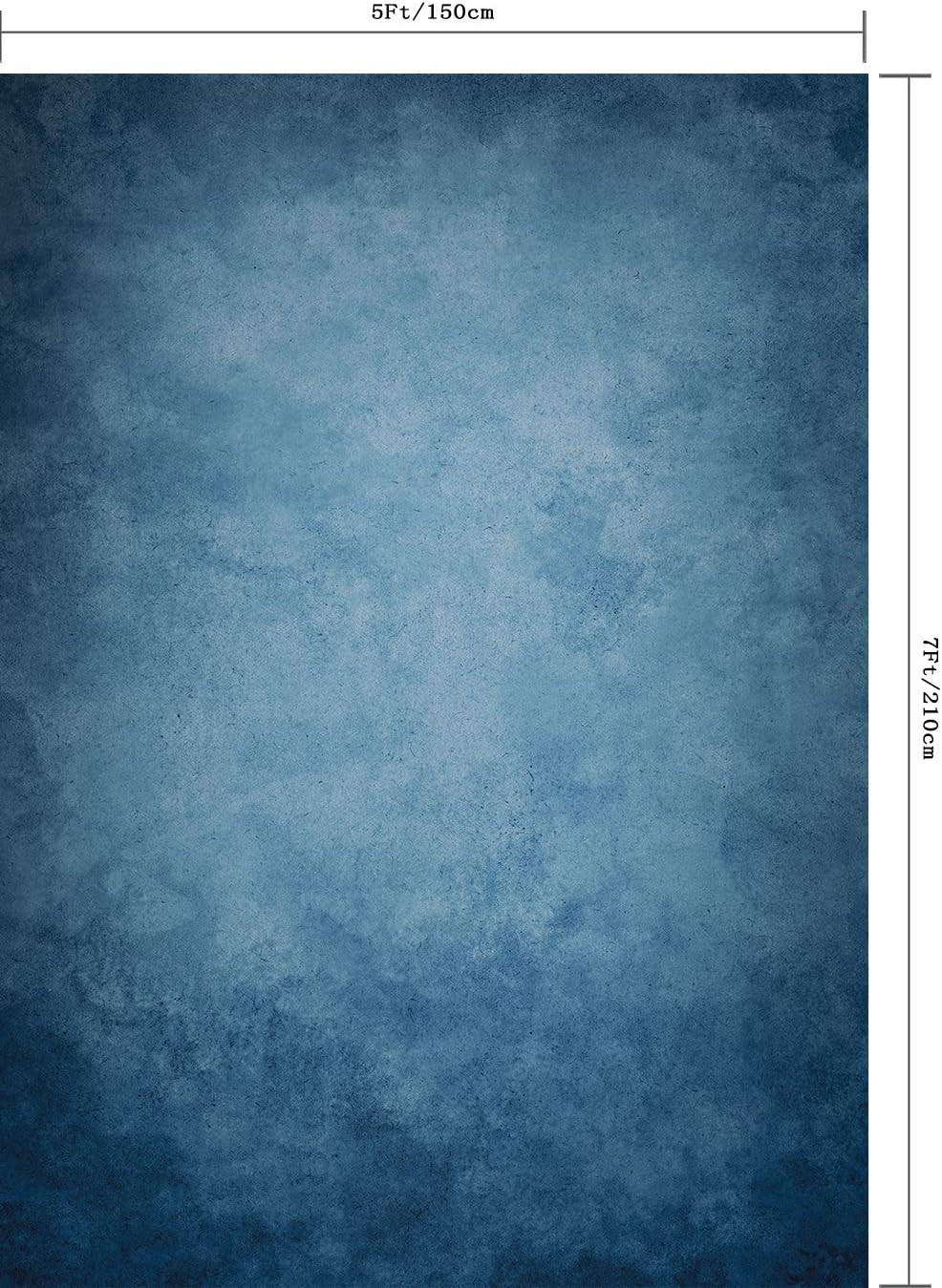 5x7ft Retro Abstract Light Blue Photography Backdrop Vinyl Portrait Background f