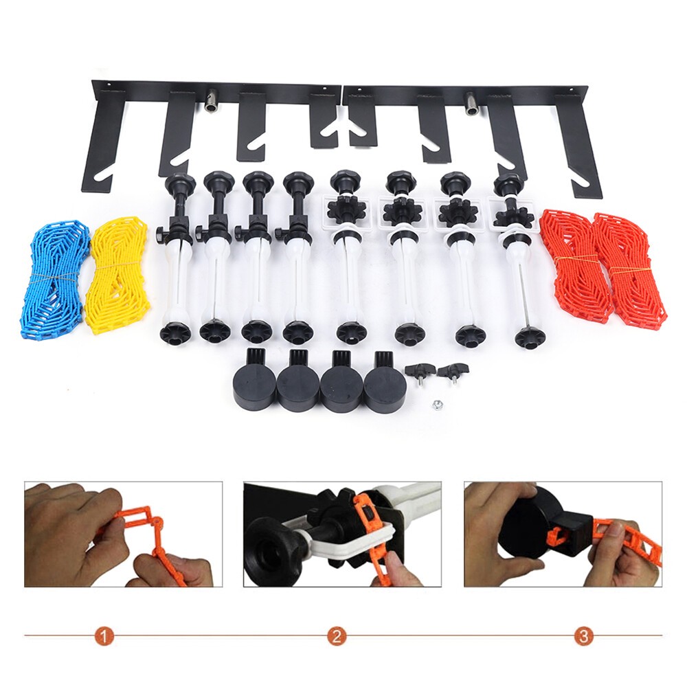 Backdrop Holder Wall Mount 4 Roller Photography Background Support System NEW US