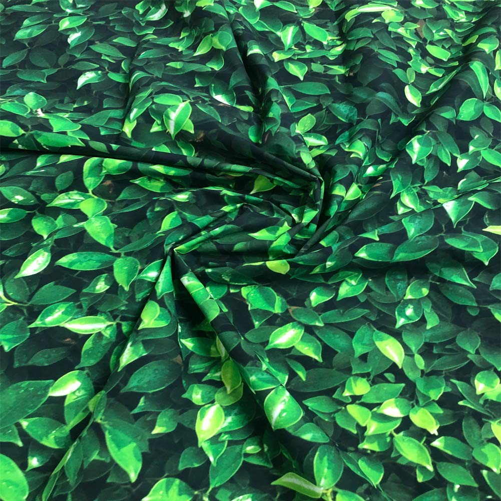 SJOLOON 7X5ft Green Leaves Backdrop Greenery Natural 7x5FT,