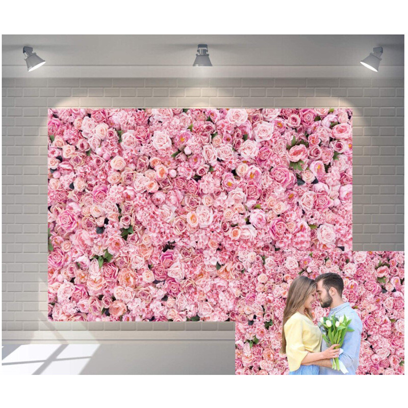 Romantic Floral Photography Background Video Studio Backdrops Party Wedding