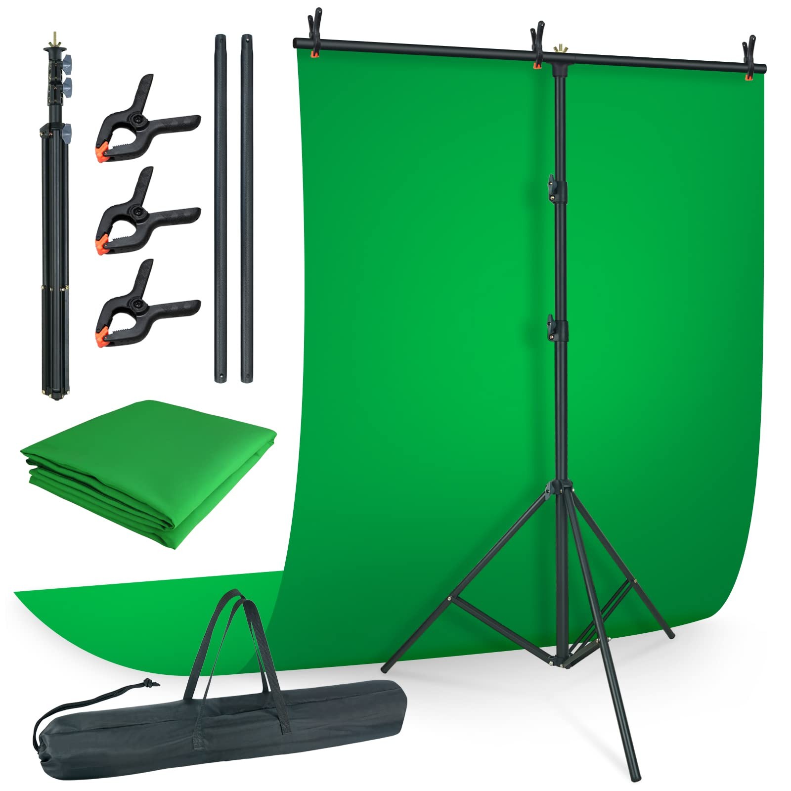 LINCO Lincostore Photo Backdrop Stand Background Backdrops Support Kit T-Shape –