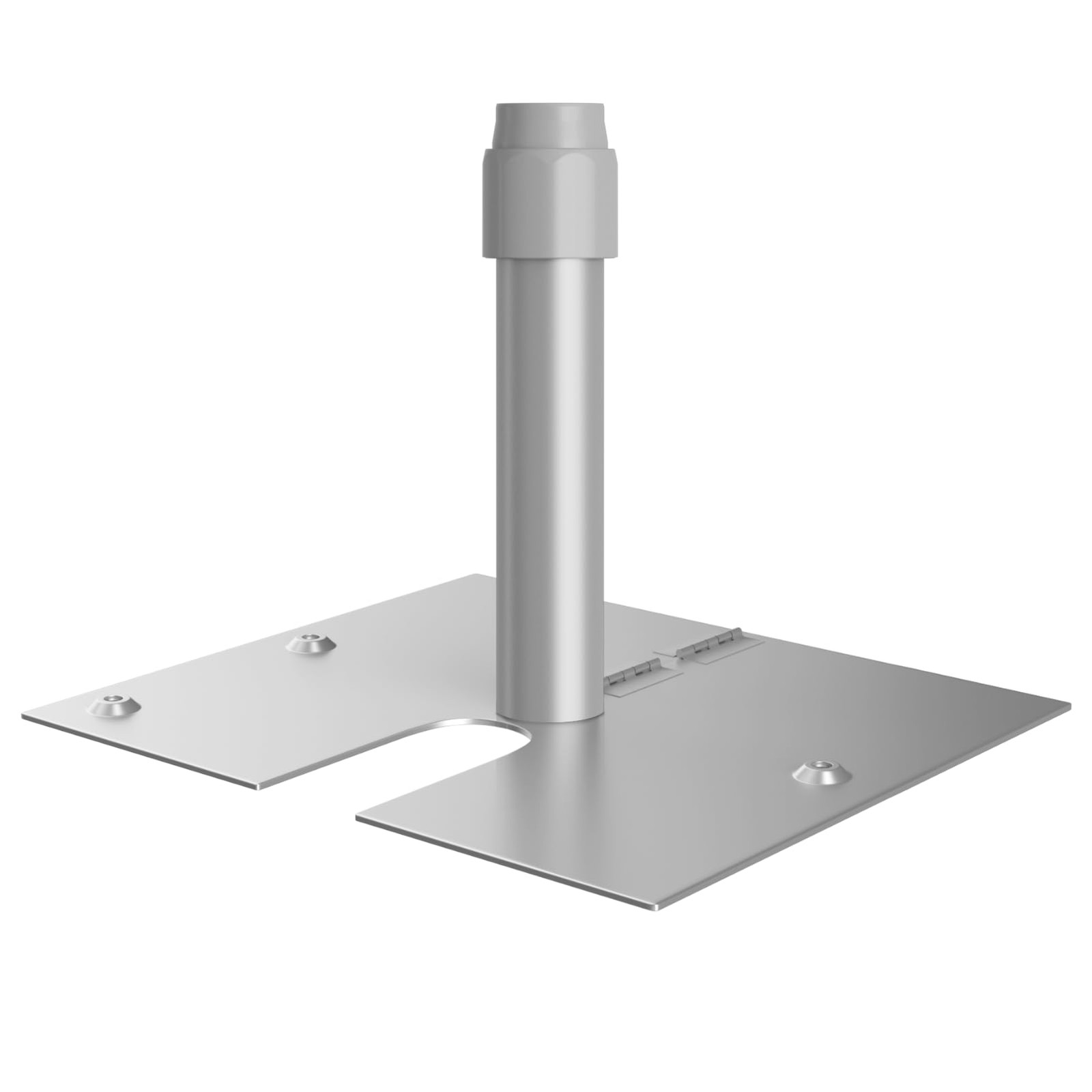 Base & Pin 14inx16in, 10.3lbs for Pipe and Drape Stand, Backdrop Curtain & Ba…