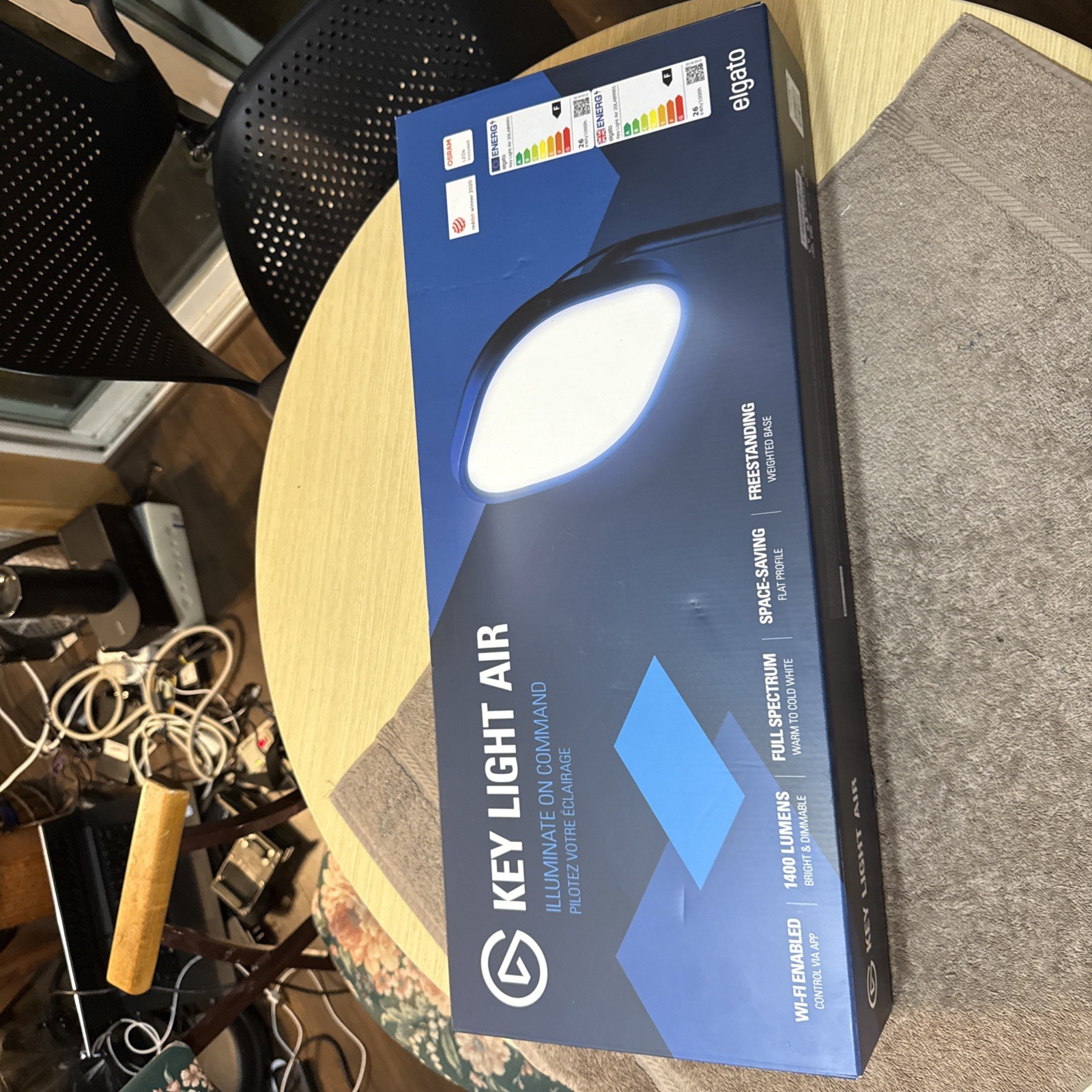 Elgato Key Light Air Professional LED Panel 1400 Lumens – 10LAB9901 – NEW