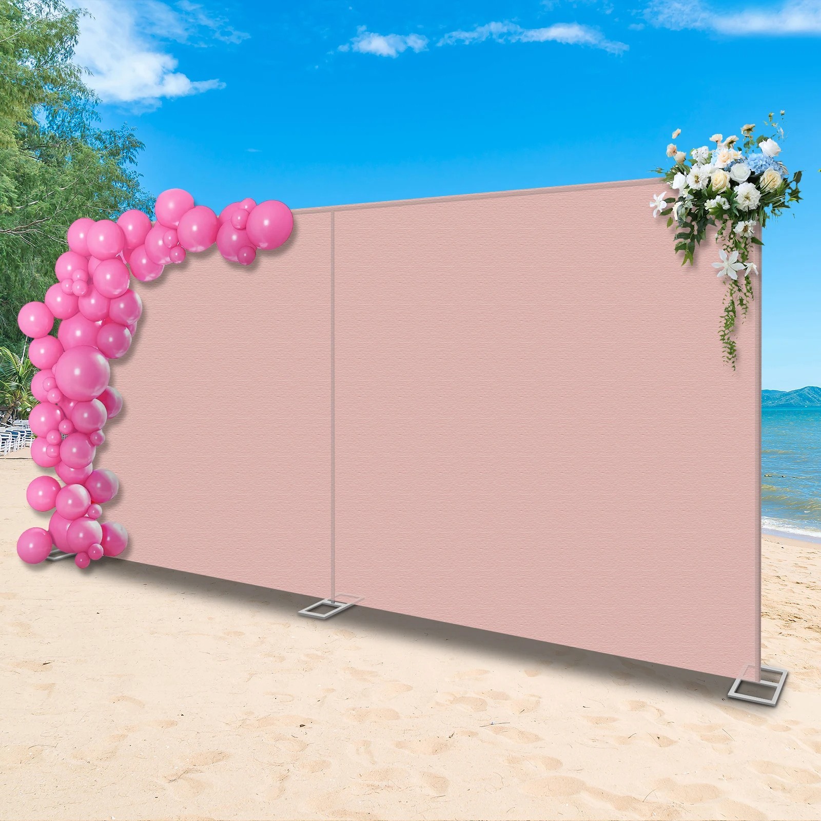 10x20Ft Wedding Backdrop Stand Heavy Duty Pipe Kit Curtain Frame Photography