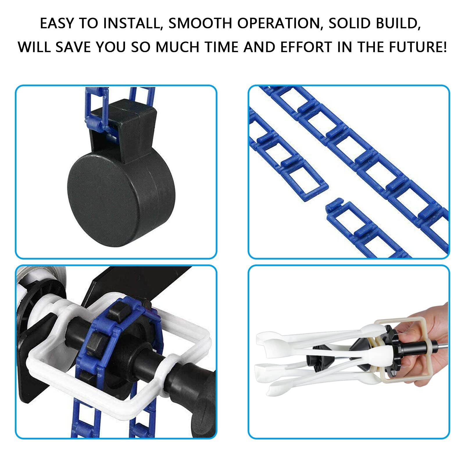 Photography Backdrop Wall Mount 3 Roller Support System, Manual Photo Backgro…