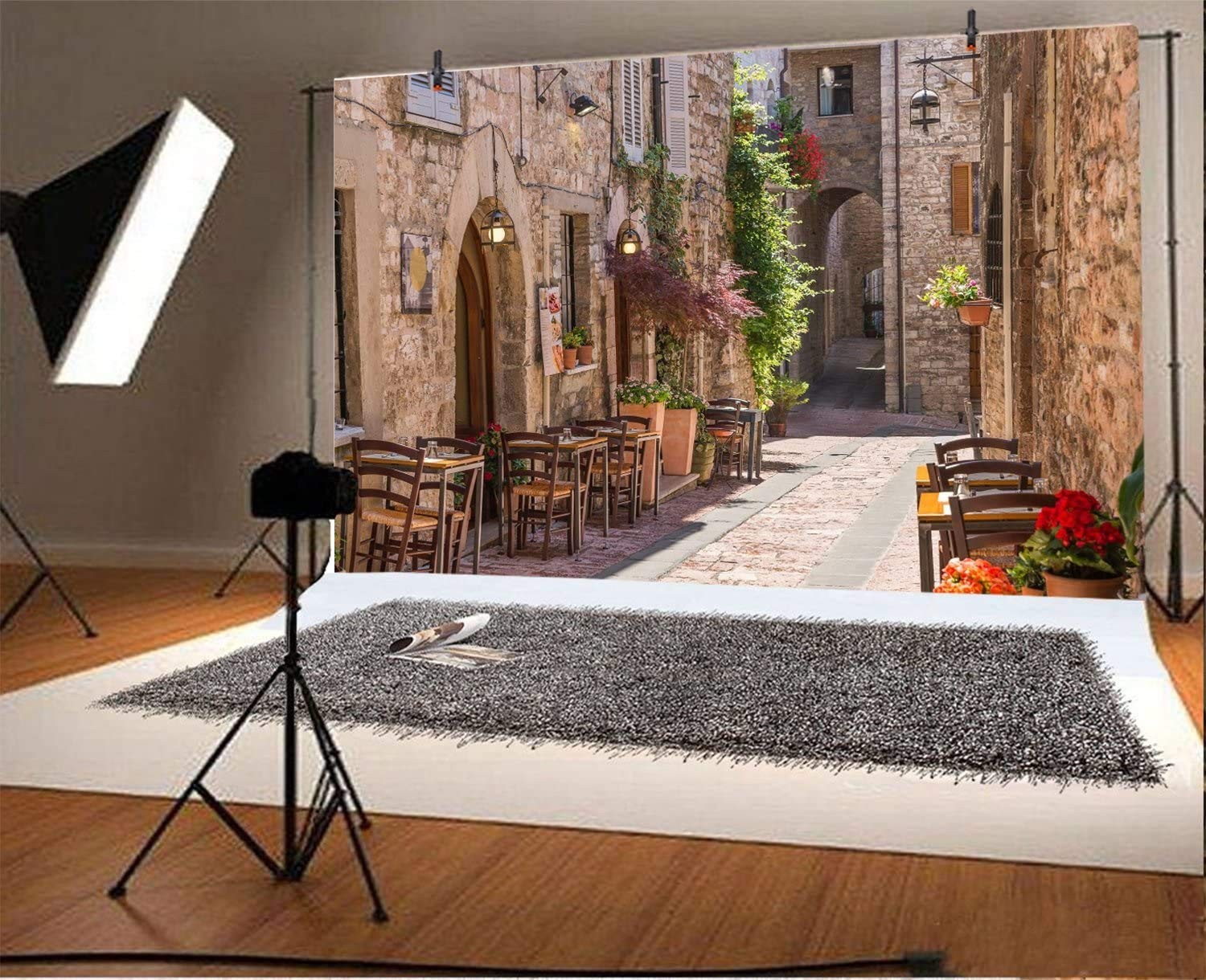 10x8ft Photography Background Italian Wedding Backdrop European Travel Downto…