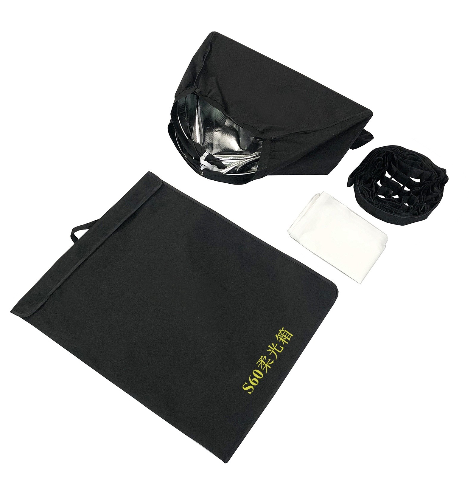 KinoSun Softbox & Grid rectangle 90x60cm SnapBag for Arri SkyPanel S60