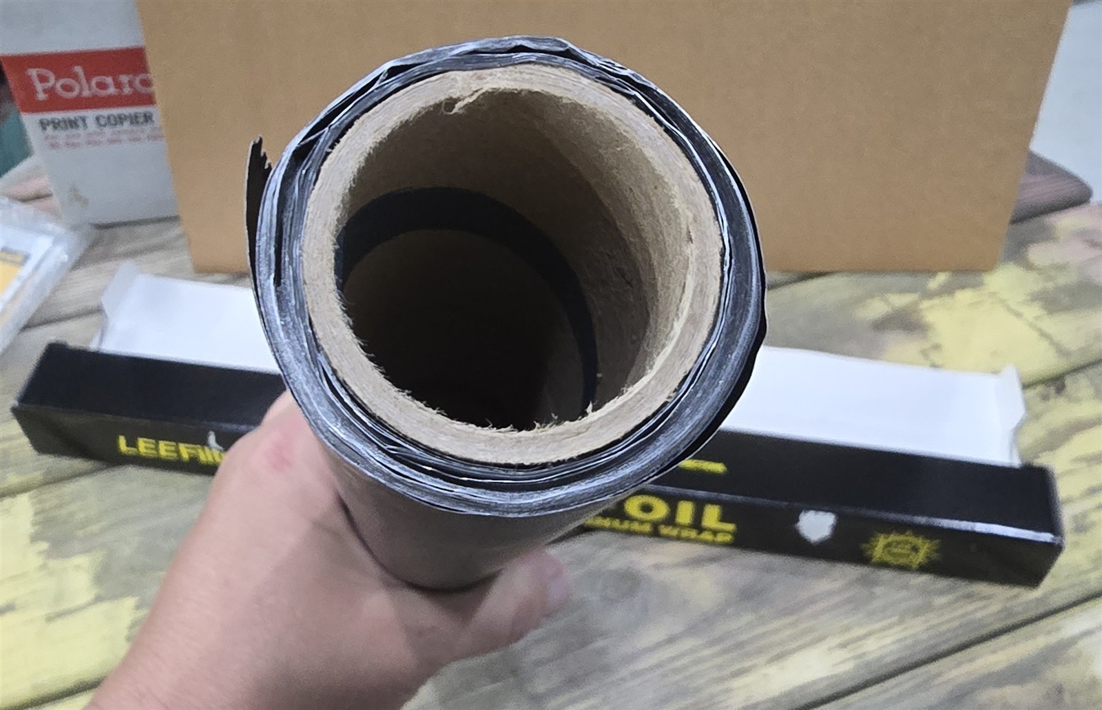 Lee Filters 24″ x 25′ Matte Black Aluminum Wrap Foil Photograph Shaping Used