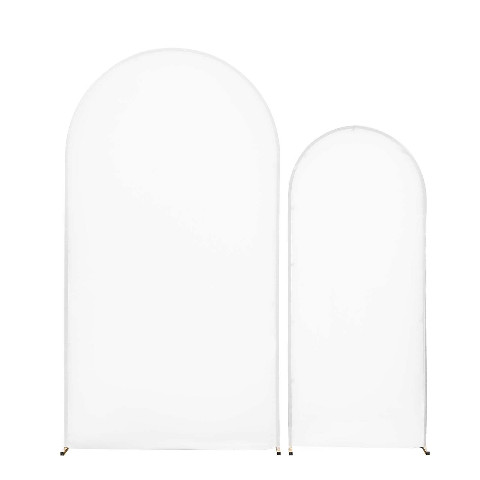 Metal Arch Backdrop Stand Set, Includes 7.2 ft and 6 ft Frames, Durable Design