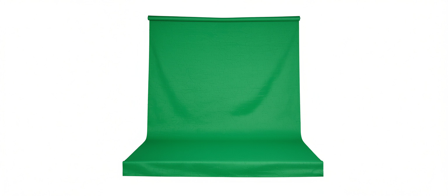 5 x 10 ft True Chromakey Green Backdrop – Perfect for Photography & Video