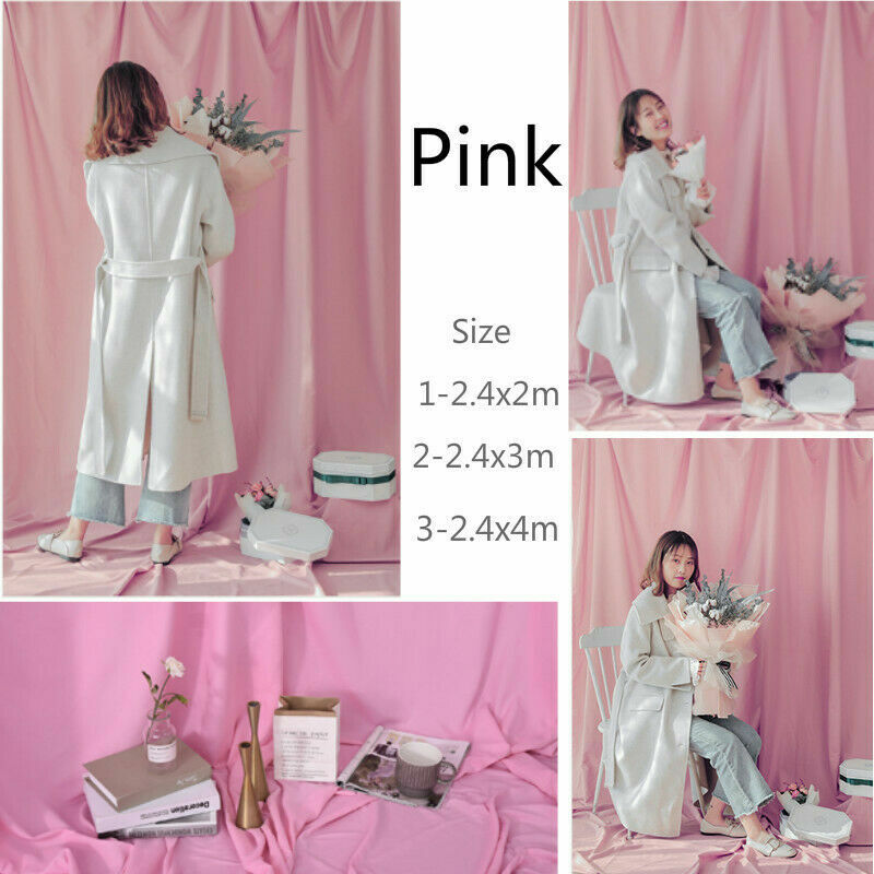 8 Color Studio Screen Background Cloth Photo Backdrops Cloth Solid Fabric Sewing
