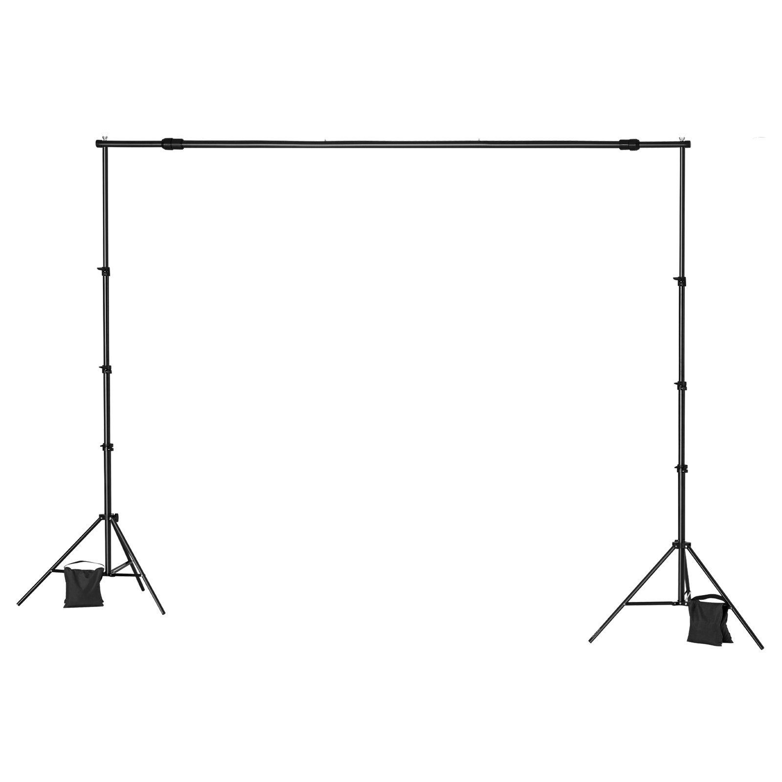 7x10ft Backdrop Stand Kit – Photo Studio & Party Background Support System